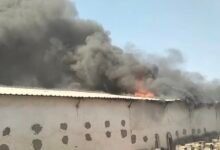 बिलासपुर ब्रेकिंग: तिफरा इंडस्ट्रियल एरिया में पेंट पुट्टी फैक्ट्री में भीषण आग, पूरी फैक्ट्री जलकर खाक 17 IMG 20260216 145542