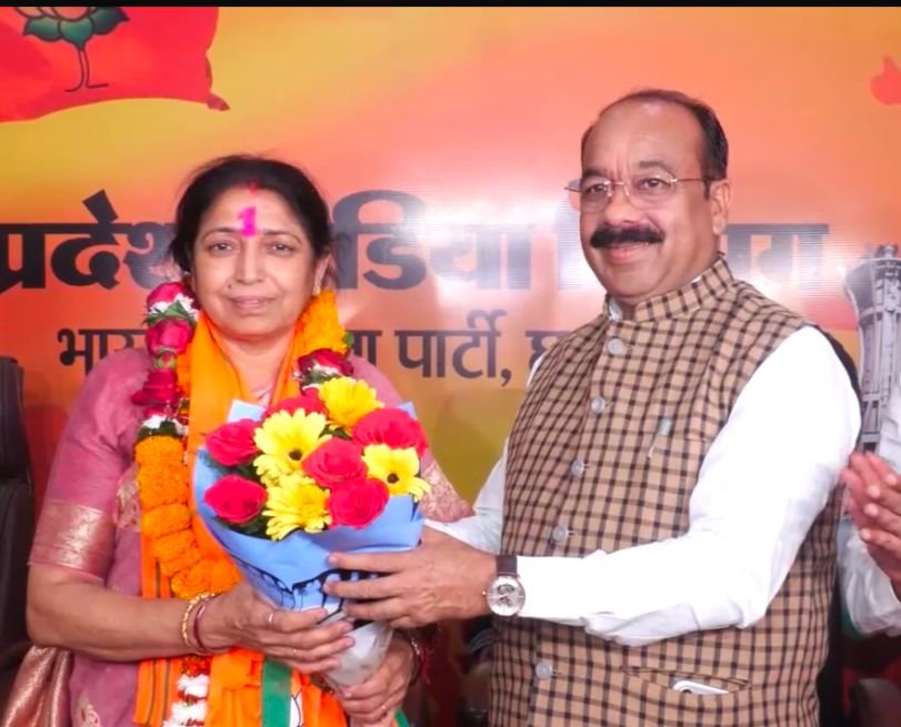 महिलाओं को प्राथमिकता देना भाजपा की नीति का हिस्सा - लक्ष्मी वर्मा, राज्यसभा सांसद उम्मीदवार बनाने पर केंद्रीय एवं प्रदेश नेतृत्व का माना आभार 1 IMG 20260303 WA0044