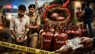 रायपुर: अवैध गैस सिलेंडर कारोबार का भंडाफोड़, 16 सिलेंडर के साथ आरोपी गिरफ्तार 1 IMG 20260322 122320