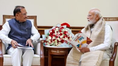 बस्तर के कायाकल्प की योजना लेकर प्रधानमंत्री से मिले मुख्यमंत्री विष्णुदेव साय, यूरिया प्लांट, AIIA और 461 गांवों में बिजली के लिए मांगा सहयोग 7 HOiYeBcbAAA98f2