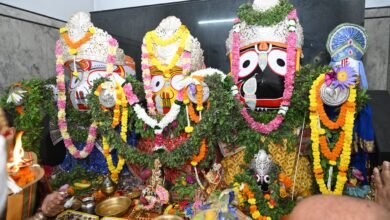 रायपुर में भगवान जगन्नाथ की रथयात्रा में शामिल हुए राज्यपाल और मुख्यमंत्री साय, प्रदेश की सुख-समृद्धि व अच्छी वर्षा की कामना 5 IMG 20260716 WA00281 1