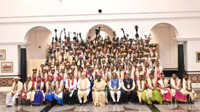 राष्ट्रपति भवन में गूंजा बस्तर का गौरव: मांझी-चालकी बने विशेष अतिथि, राष्ट्रपति ने स्वयं परोसा भोजन 4 IMG 20260730 WA0022 1