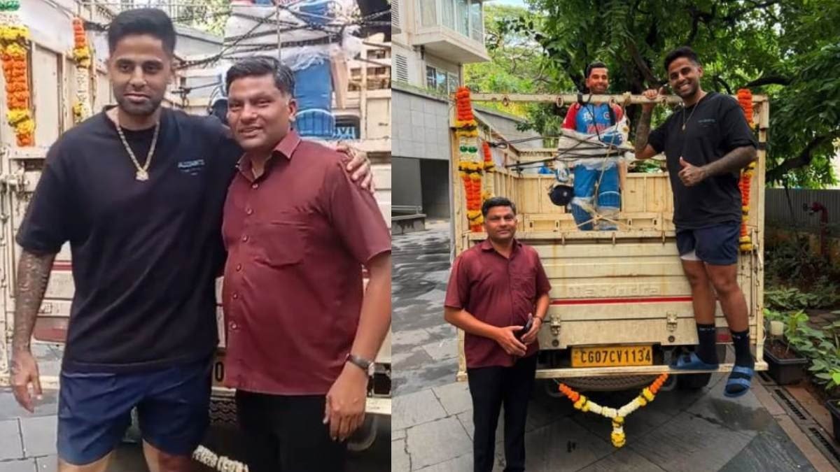 छत्तीसगढ़ के लोकेन्द्र ने क्रिकेटर सूर्यकुमार यादव को भेंट की आदमकद प्रतिमा, बोले- सचिन के पास ही लगाना 1 IMG 20260916 WA0024