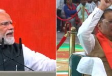PM मोदी ने दिया नया नारा- ‘We Will Do It’, बोले- अब भारत के भाग्य का सूरज उगेगा, CM साय ने BJP नेताओं के साथ सुना PM मोदी का संबोधन 12 1005559066
