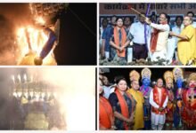 WRS मैदान में गूंजे जय श्रीराम के जयकारे, CM विष्णुदेव साय ने किया रावण, कुंभकर्ण और मेघनाद के पुतलों का दहन 12 cg bulletin vijayadashami collage 2